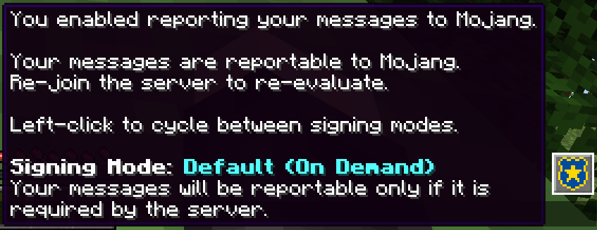 Chat Reporting Helper — screenshot 1