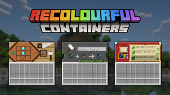 Recolourful Containers GUI + HUD — screenshot 1