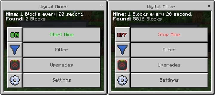 Miner 1.21; 26+