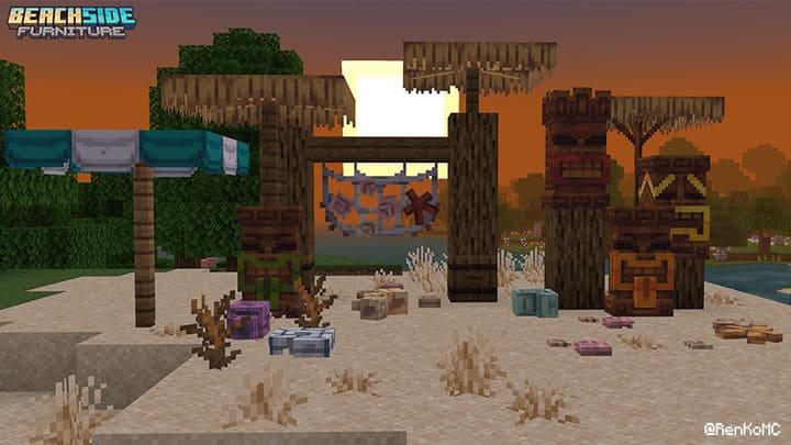 Beach Furniture 1.21+ — screenshot 4