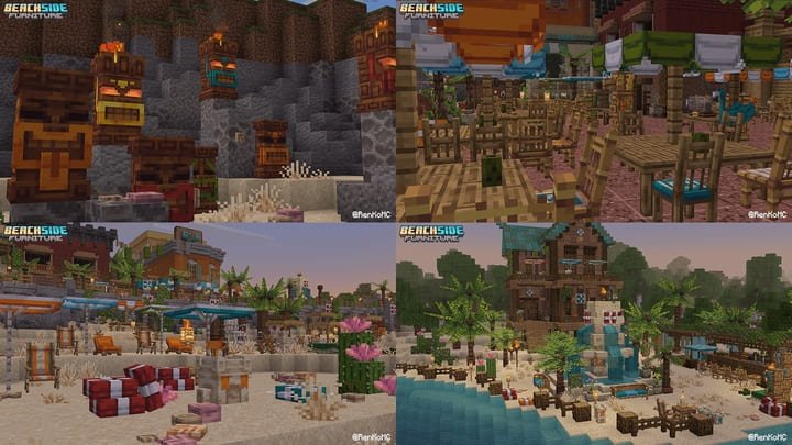 Beach Furniture 1.21+ — screenshot 5