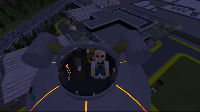 Flying Saucer from Rick and Morty