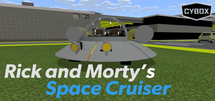 Flying Saucer from Rick and Morty — screenshot 1