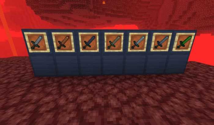 New Nether Ores and Weapons — screenshot 8