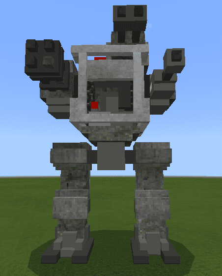 Combat Robots in Minecraft Bedrock 1.14 — screenshot 5