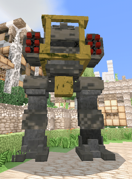 Combat Robots in Minecraft Bedrock 1.14 — screenshot 6