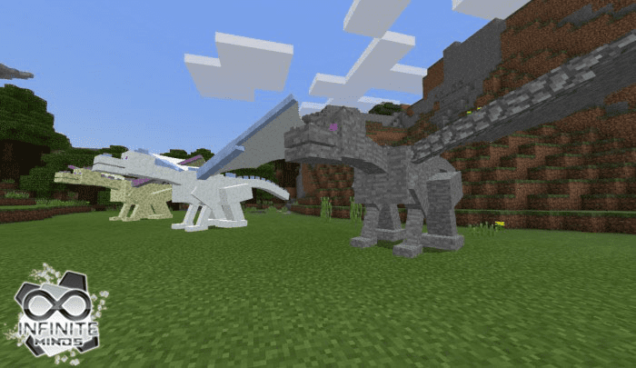 Dragons in Minecraft Bedrock Edition 1.13+ — screenshot 2