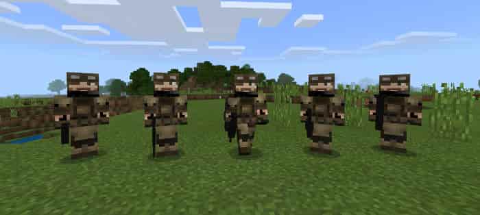 Army (Soldiers) Addon — screenshot 1