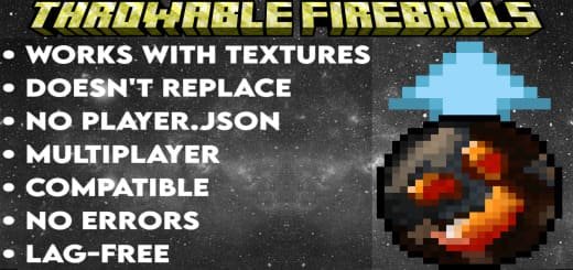 Throw Fireball 1.21+ — screenshot 1