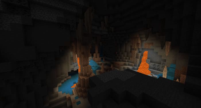 Large Cave Generation 1.16+ — screenshot 2