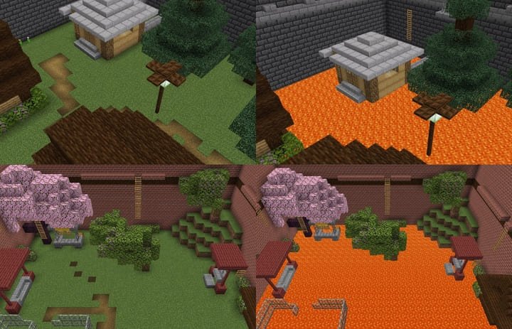 PvP in Lava