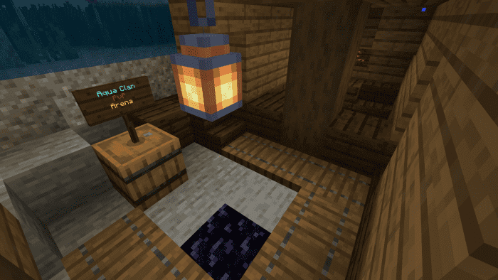 Aqua Battle in Minecraft Bedrock — screenshot 2