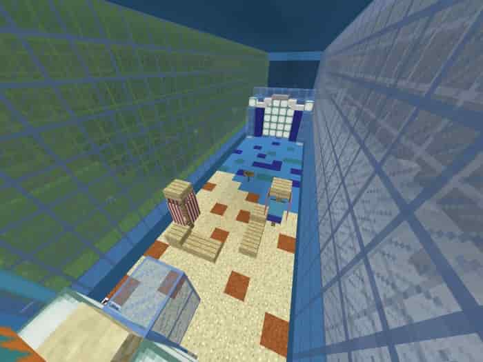 Battle of Races in Minecraft 1.10 Map Walkthrough (Play with Friends) — screenshot 2