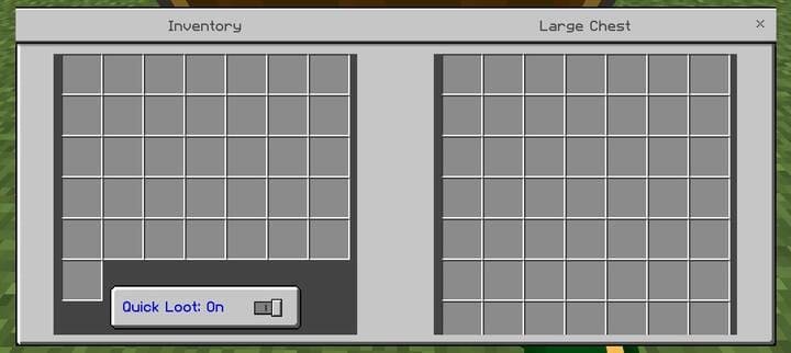 Resource Pack: Fast Loot 26+