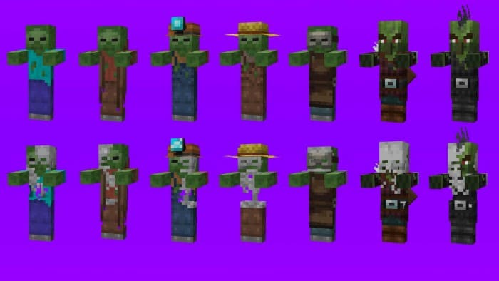 Resource Pack: 150+ Zombies 26+