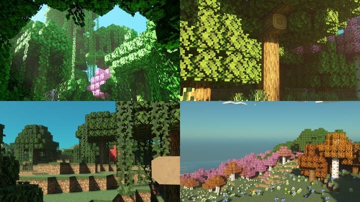 Detailed Trees 1.21+