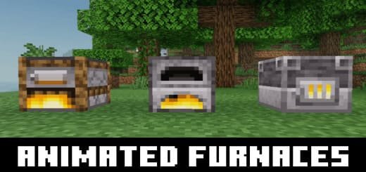 Resource Pack: Furnace Animation 1.21+ — screenshot 1