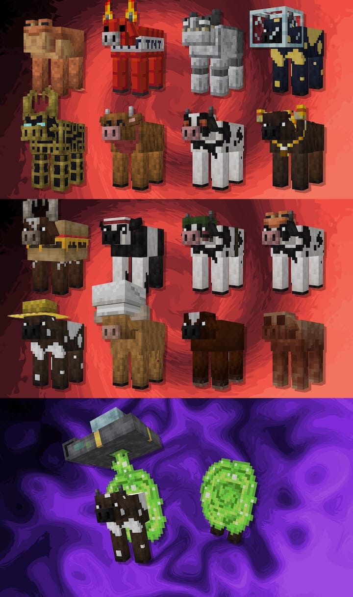 Cat, Pig, and Cow Variants — screenshot 3