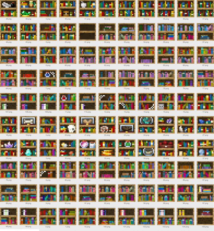 Bookshelf Variants 1.20+