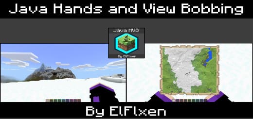 Resource Pack: Map in Left Hand 1.19; 1.20+ — screenshot 1