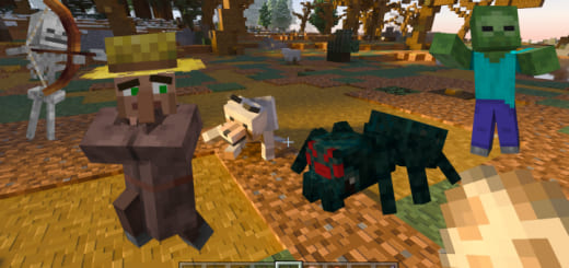 Resource Pack: Animated Mobs 1.18+ — screenshot 1