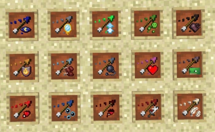 Potion Icon on Arrows