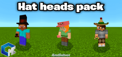 Headwear in Minecraft PE 1.14 — screenshot 1