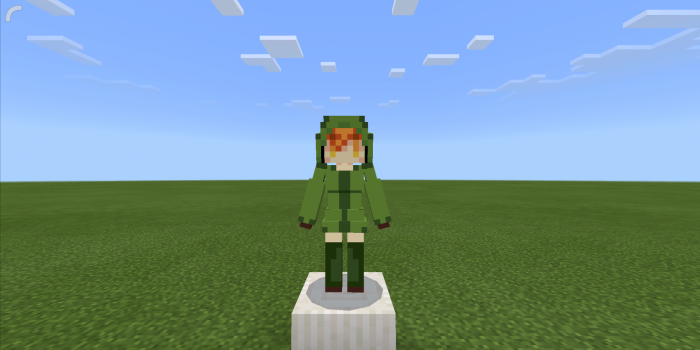 Anime Mob Textures in Minecraft 1.12 - Update