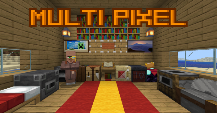 MultiPixel for Minecraft 1.12 — screenshot 1