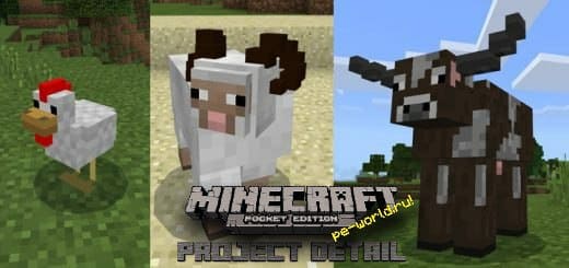 3D Mobs Textures | MINECRAFT 1.2.6 PE WIN 10 — screenshot 1