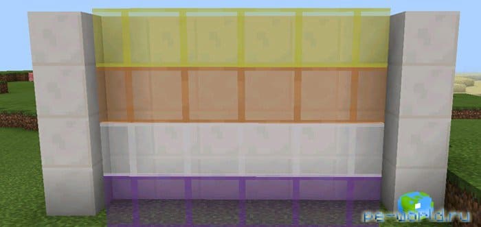 Cleaner Stained Glass Pack (1.2 Beta Only) | MINECRAFT POCKET EDITION 1.2 — screenshot 2