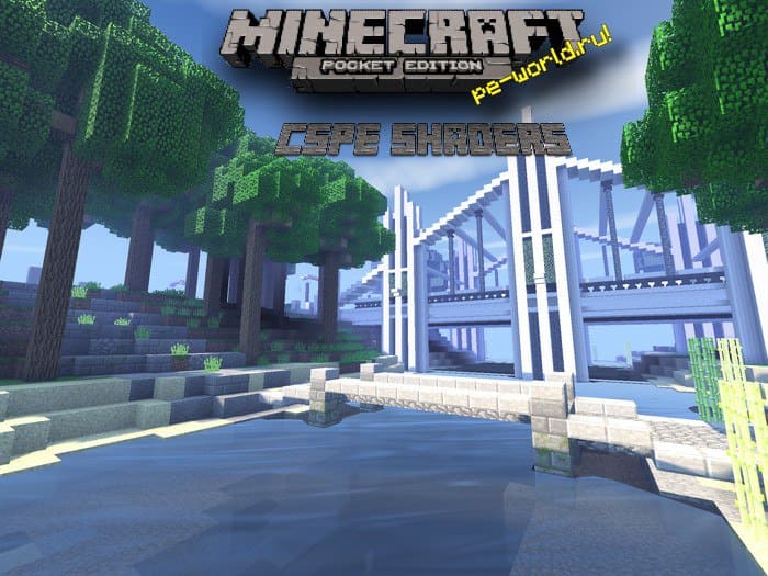 Realistic CSPE Shaders | Minecraft 1.2.8 PE WIN 10