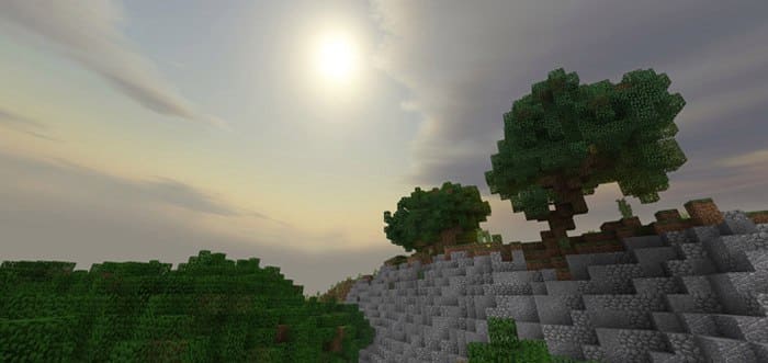 Realistic Cube Shaders | Minecraft Pocket Edition 1.2.5.12 — screenshot 1