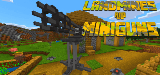 Rocket Launchers and Mines in Minecraft Bedrock — screenshot 1