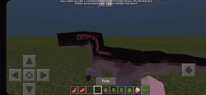 Dinosaurs in Minecraft Bedrock 1.14 — screenshot 3