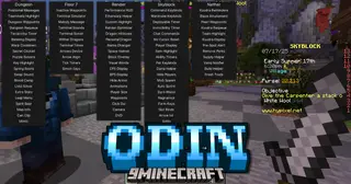 Odin Mod (26.2, 1.21.11) – Lightweight Skyblock Tools