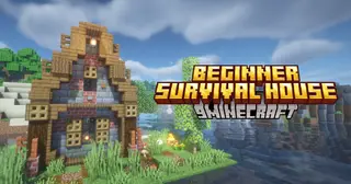 Beginner Survival House Mod (26.2, 1.20.1) – Stay Safe On Your First Nights