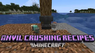 Anvil Crushing Recipes Mod (26.3, 1.20.1) – Interactive Anvil Interactions