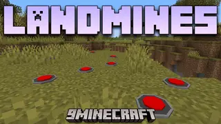 Landmines Mod (26.3, 1.20.1) – Be Careful With Your Steps