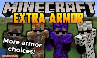 Extra Armor Mod (26.2, 1.20.1) – Effects & Bonuses Armors
