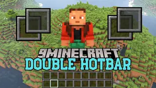 Double Hotbar Mod (26.3, 1.20.1) – Another Displayed Inventory Hotbar