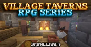 Village Taverns RPG Series Mod (26.2, 1.21.1) – Taverns And Bartenders