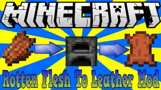 Just Another Rotten Flesh to Leather Mod (1.21.8, 1.20.1)