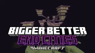 Bigger Better End Cities Mod (26.3, 1.20.1) – Larger End Cities