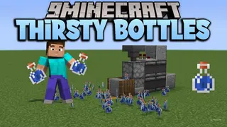 Thirsty Bottles Mod (26.3, 1.20.1) – Make Water a Real Resource