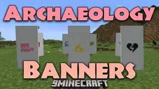 Archaeology Banners Mod (26.2, 1.20.1) – Banner Patterns Based on Archaeology Sherds