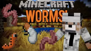 Worms Mod 1.8.9 (Eat Larva and Grub)