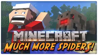 Much More Spiders Mod 1.7.10 (Get Ready to Die)