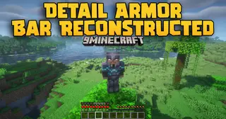 Detail Armor Bar Reconstructed Mod (26.3, 1.21.1) – Detailed Armor Status Overlay
