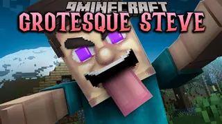 Grotesque Steve 9minecraft Mod (26.3, 26.2) – Survive a Horrifying Night Stalker